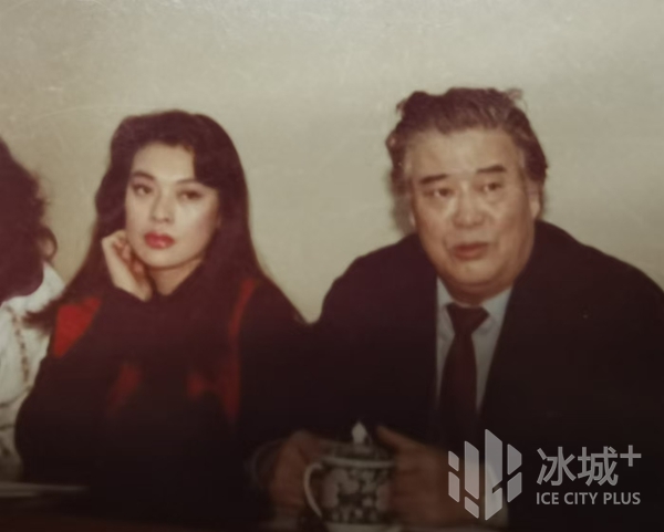 史可、于洋在电影节见面会上。