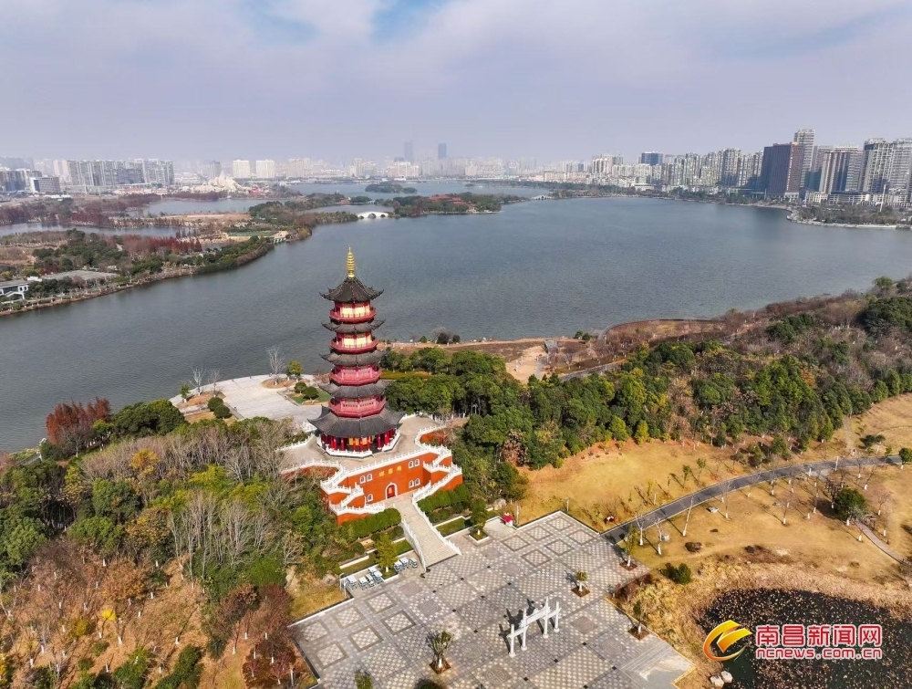 南昌：冬日象湖 美景如画（图）