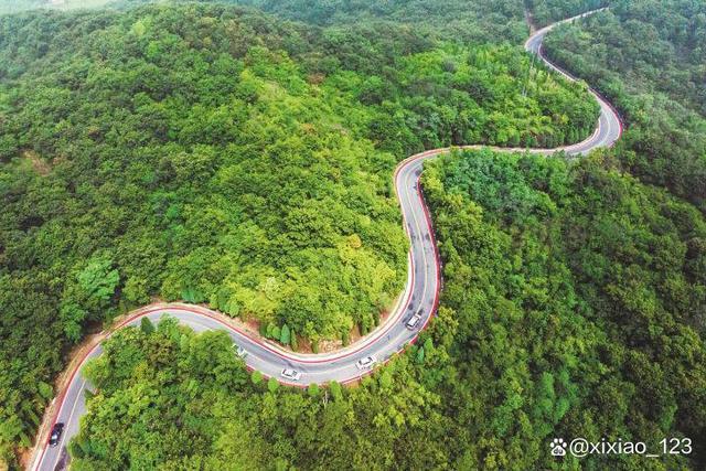 黄河岸边的济源南山森林旅游公路 邓国晖 摄