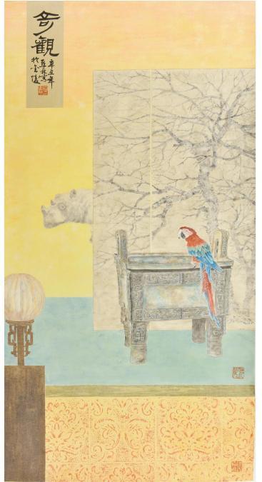 《奇观》 132cm&times;66cm 2021年