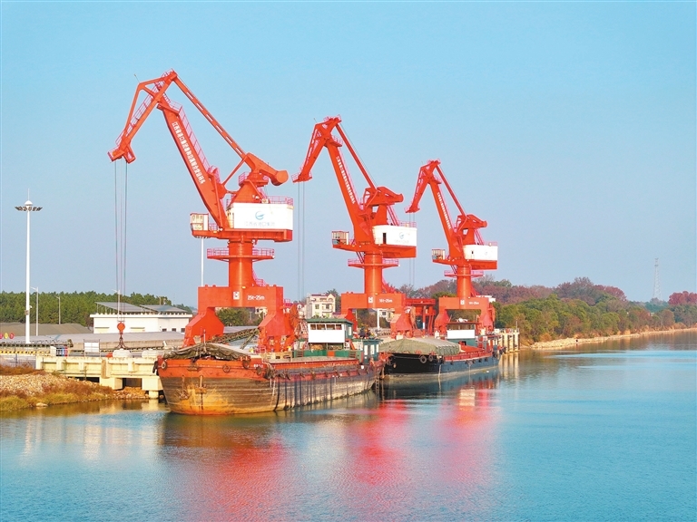 泰和县：装卸繁忙（图）