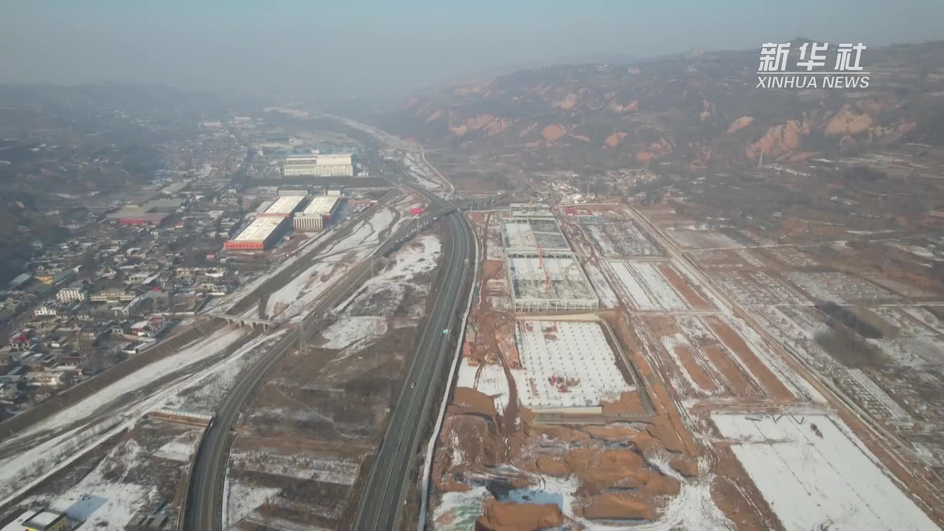 甘肃临夏：重点项目建设忙