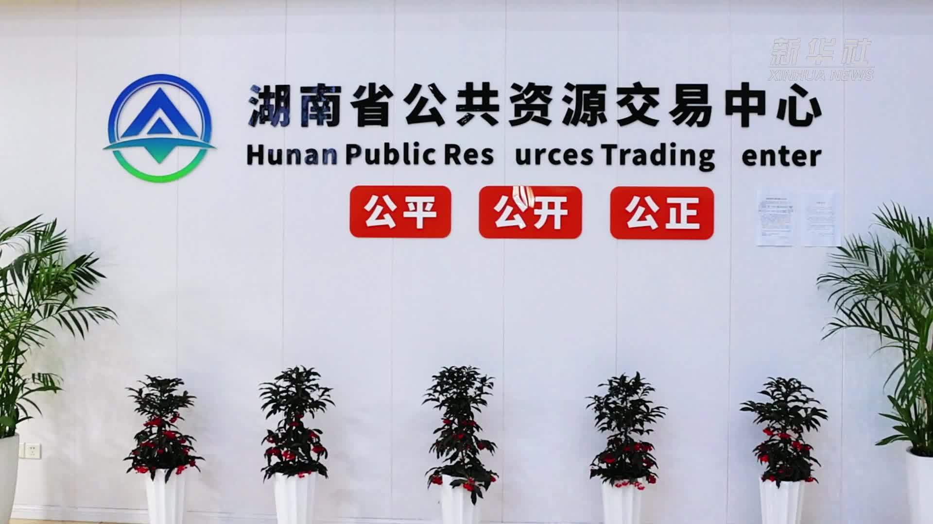 湖南“机器管招投标”系统上线试运行