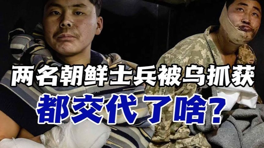 乌军活捉两名朝鲜士兵，是战俘还是“脱北者”，俄朝说了算