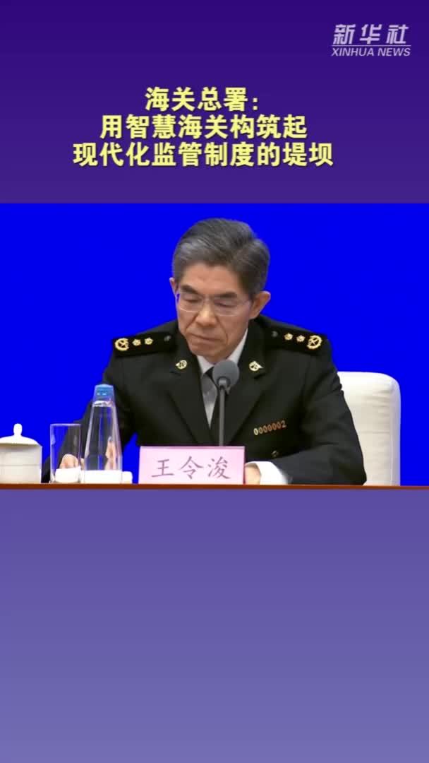 海关总署：用智慧海关构筑起现代化监管制度的堤坝