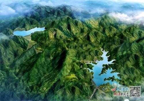 江西永新抽水蓄能电站效果图