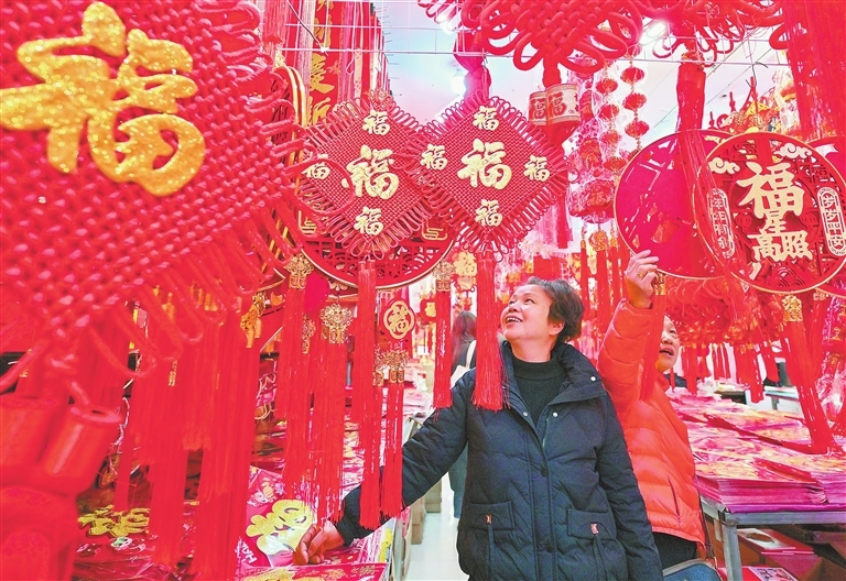 江西各地年味渐浓（图）