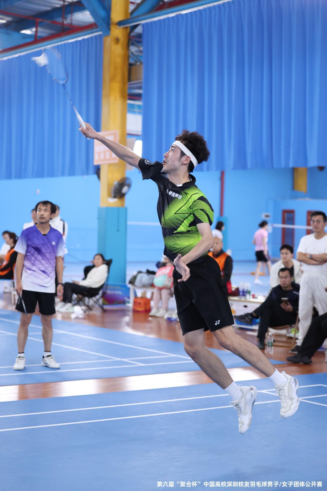 第六届“聚合杯”中国高校深圳校友羽毛球男子/女子团体公开赛圆满落幕