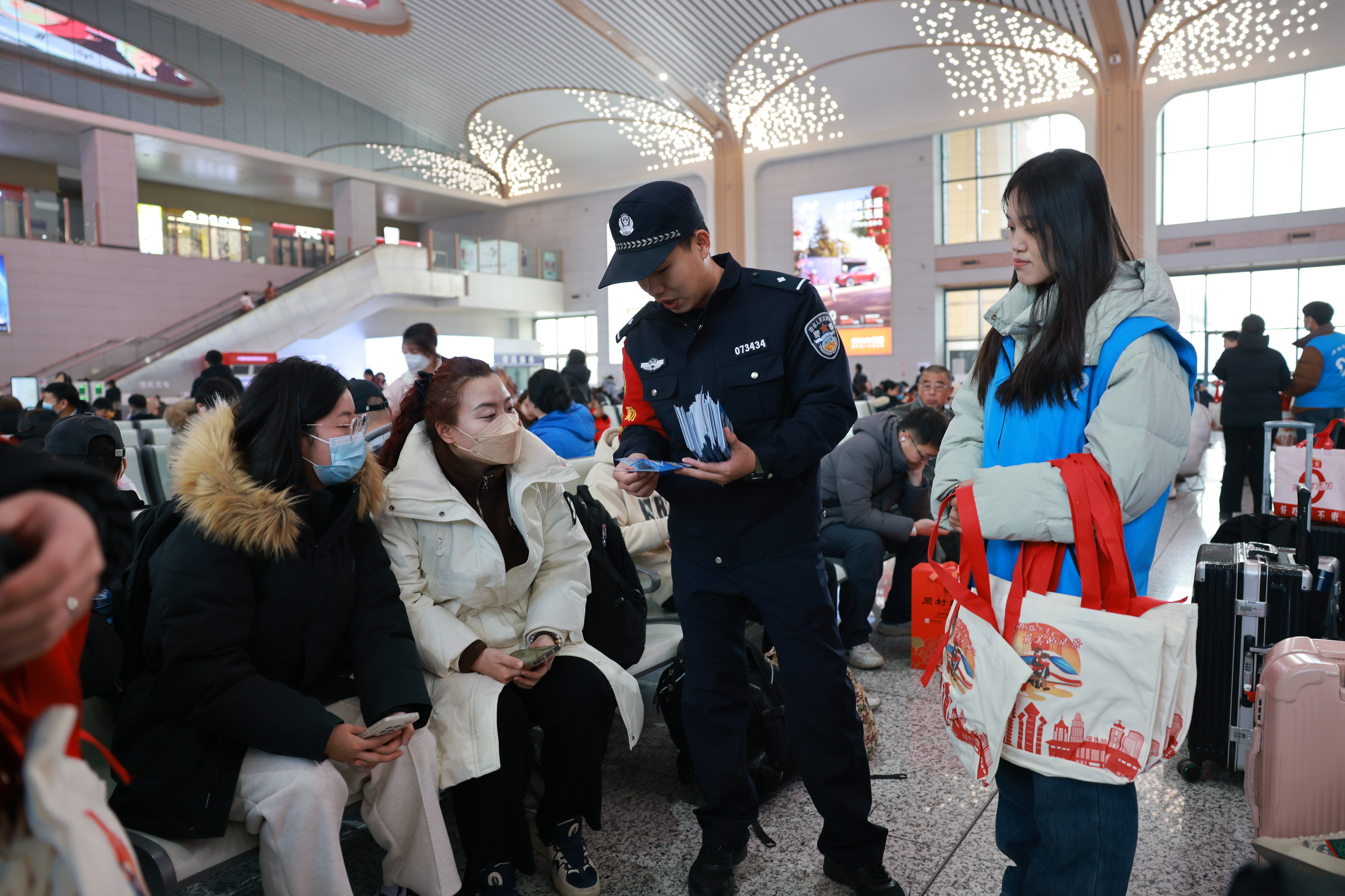 2025年春运拉开帷幕 淄博站预计发送旅客65.5万人次