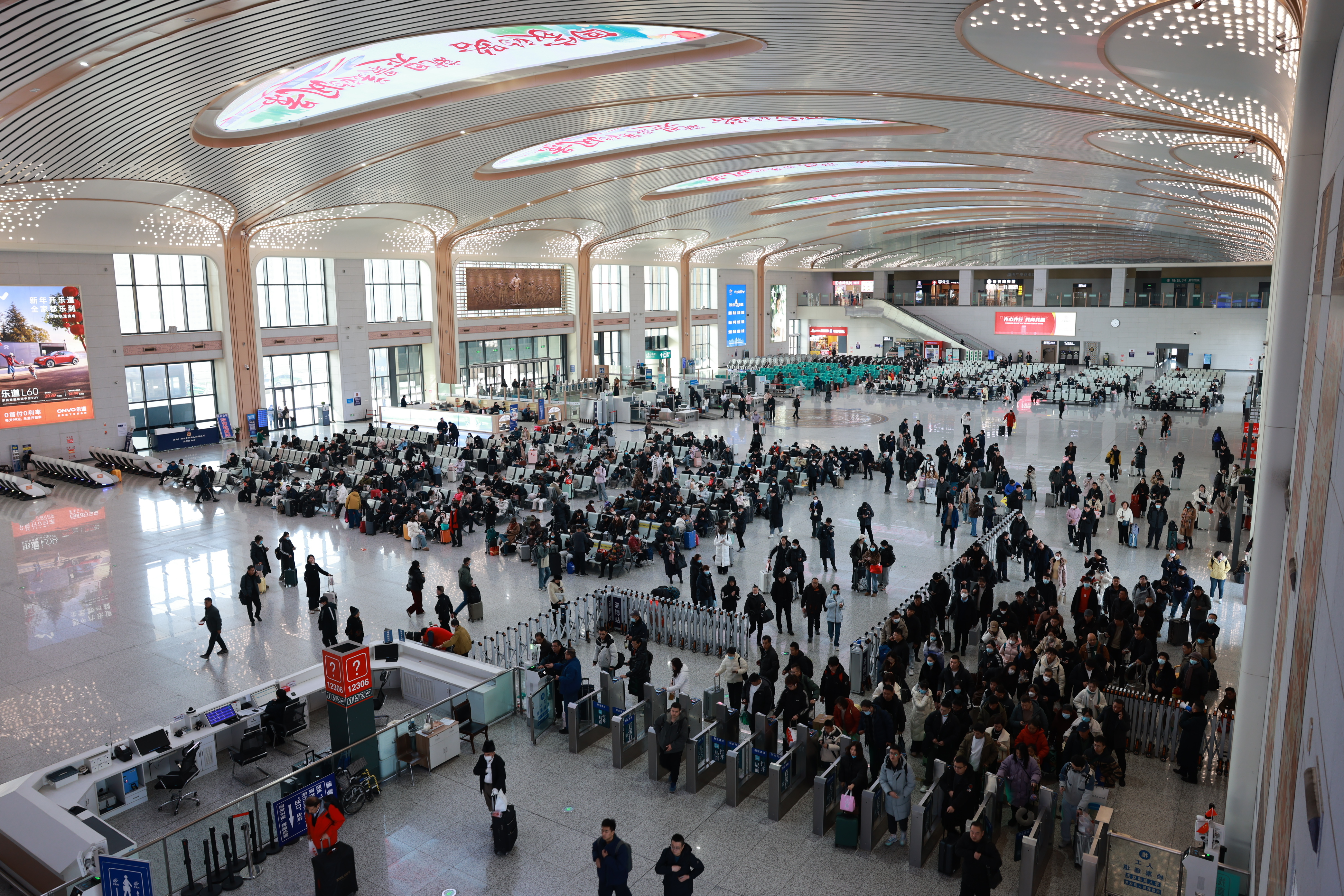 2025年春运拉开帷幕 淄博站预计发送旅客65.5万人次