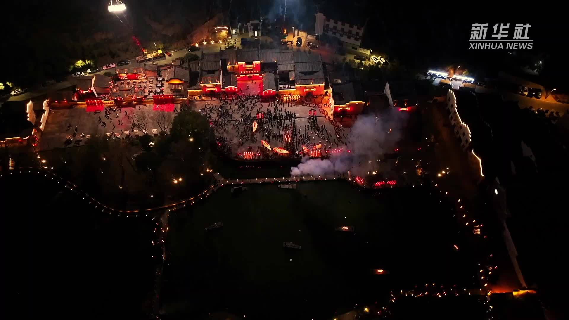 安徽黄山：民俗活动迎新春