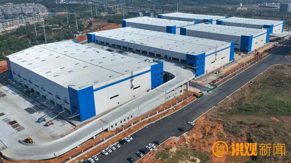 南昌规模最大的高标准物流园区深国际智慧供应链产业园项目完工
