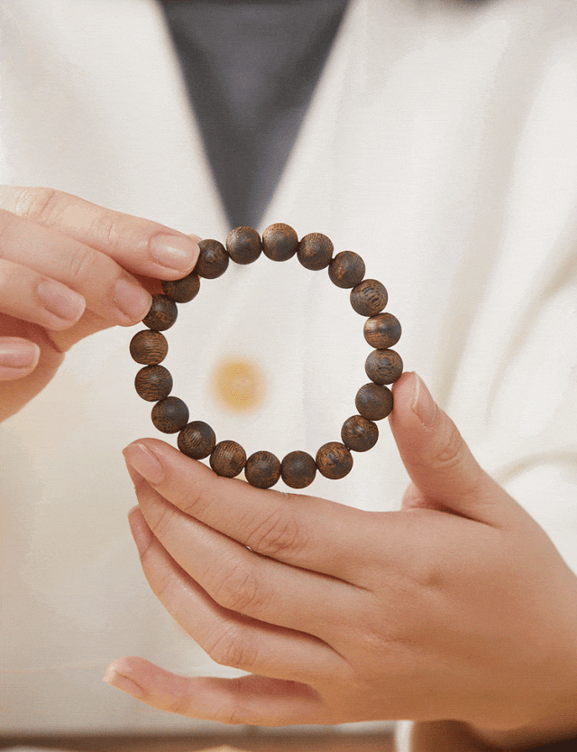 沉香藏家都绕不过的绿奇楠，罕见沉水级，绕腕留奇香，绝了！_凤凰网