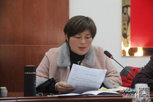 市人大代表、泰和县江西深港交通运输有限公司副总经理兼工会主席王莉