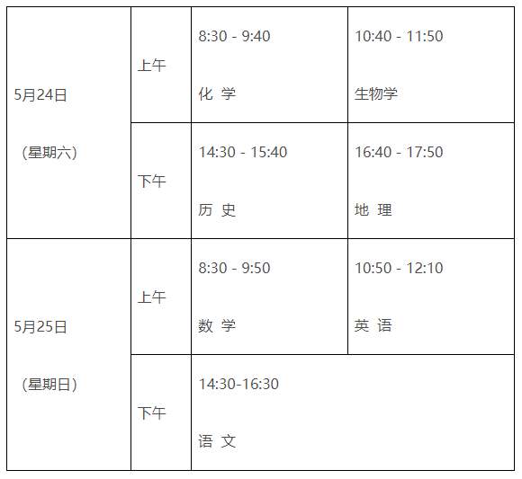 江西2025年上半年高中學考3月5日起報名