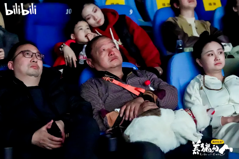 王叔在放映现场