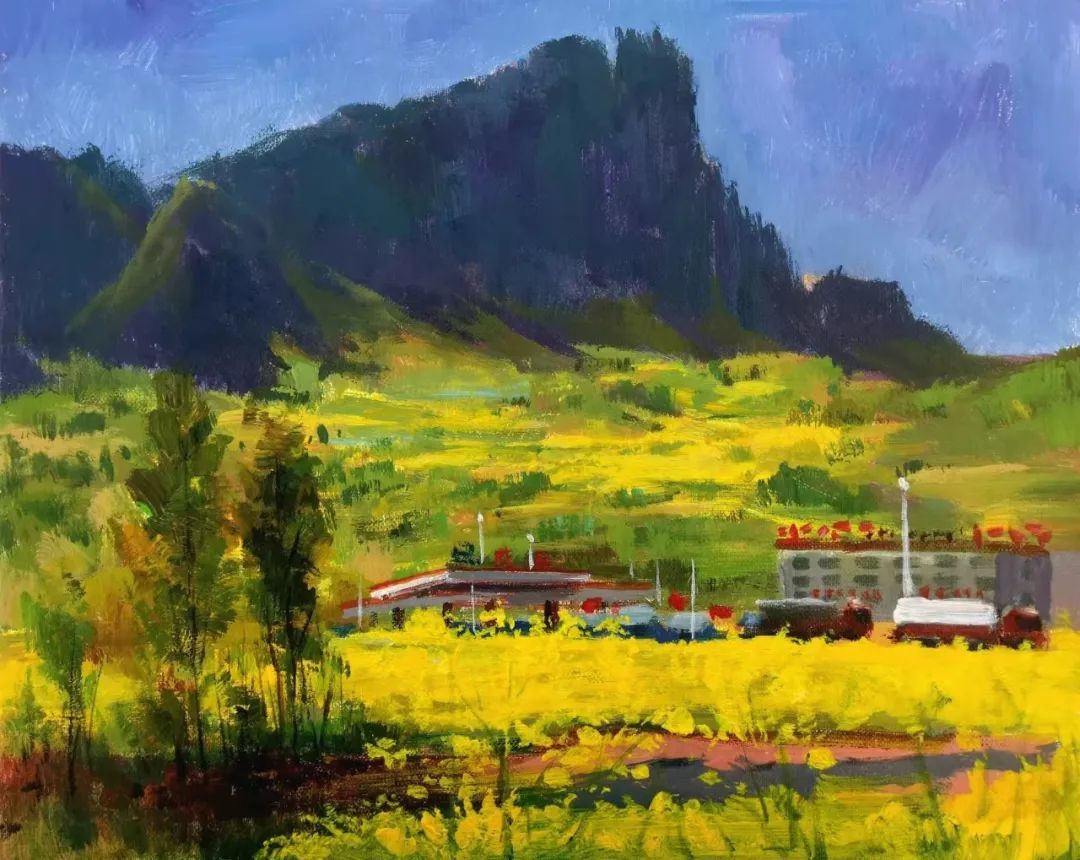 △高毅立《灿灿染春风》