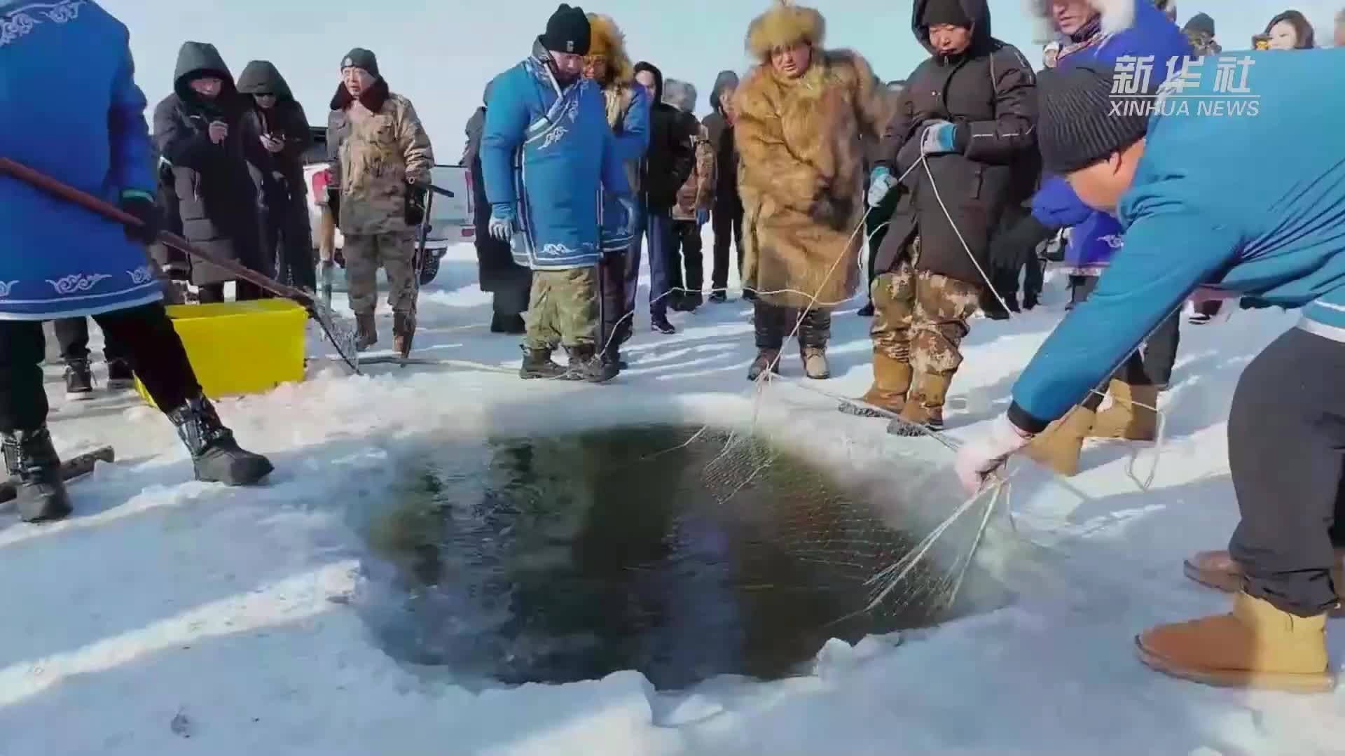 赫哲人的冬日欢歌