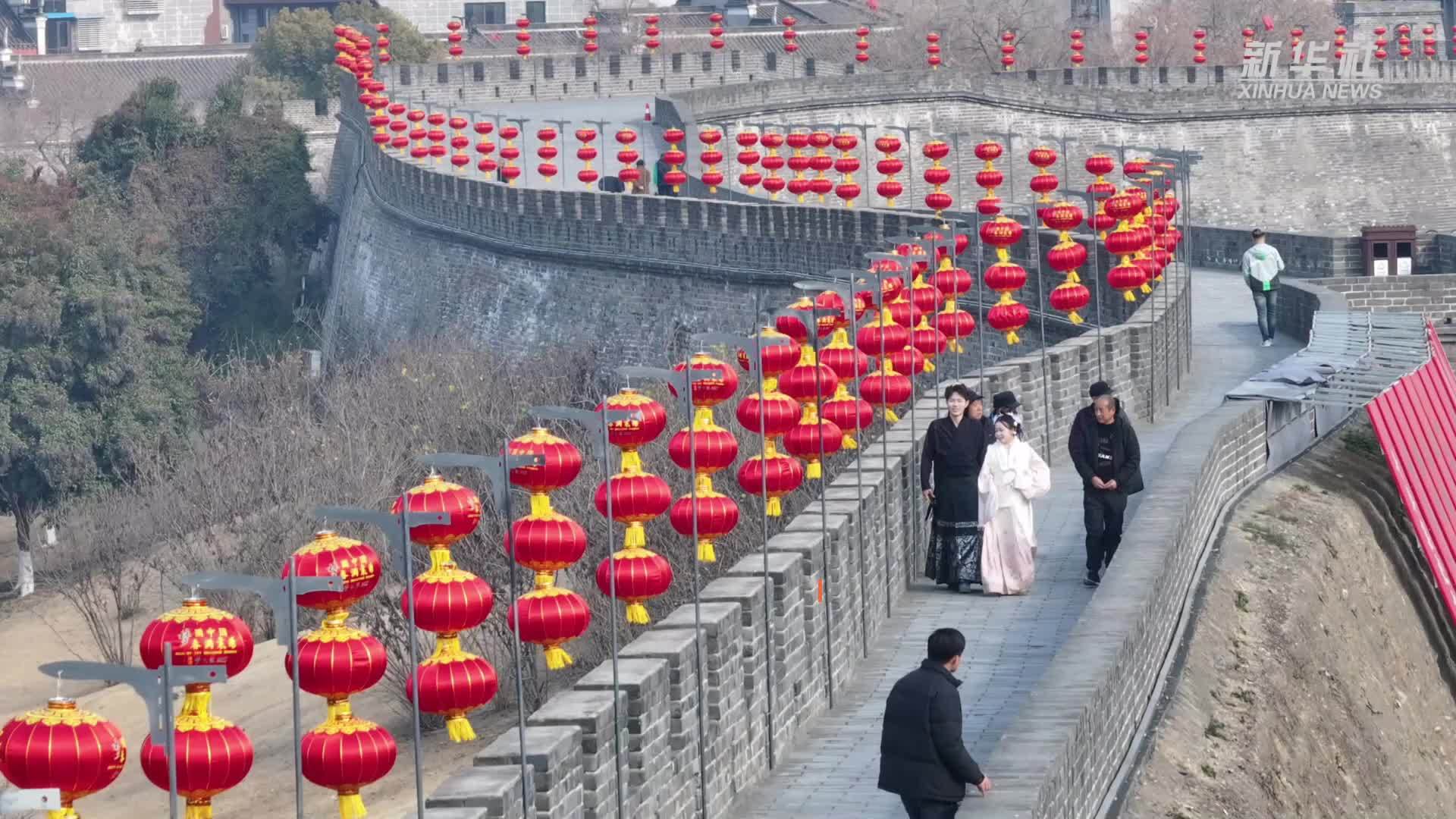 湖北襄阳：古城年味浓