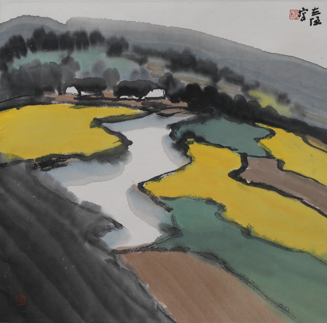 △杨立强《雨后田园》