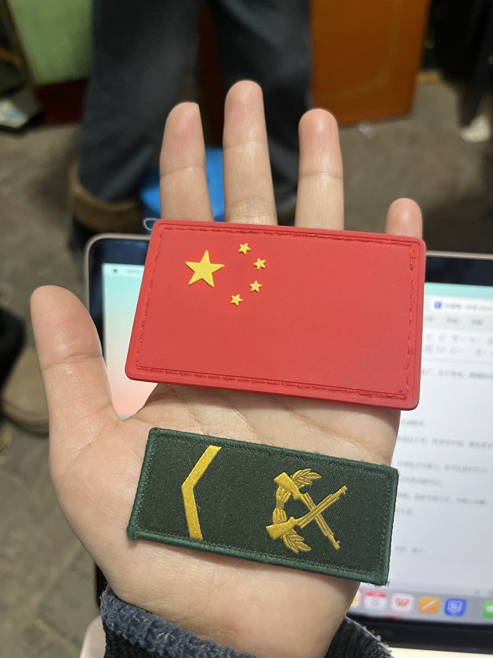 马瑞兰珍藏的礼物　本报记者　张玉洁　摄