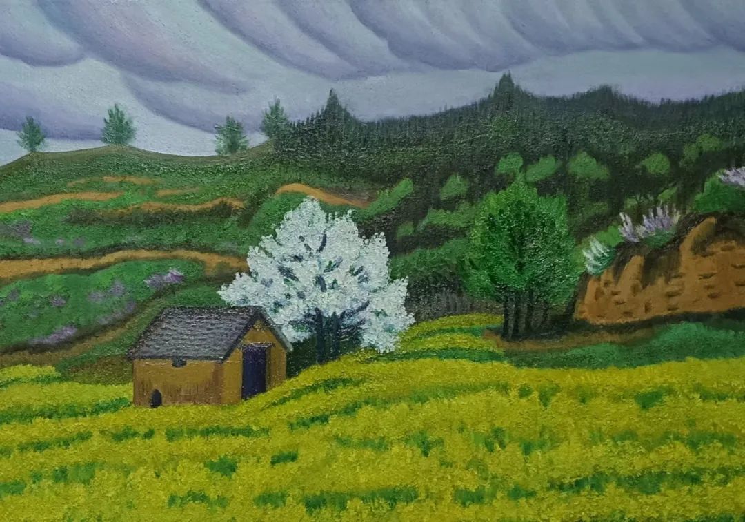 △韩宜玲《花田间》