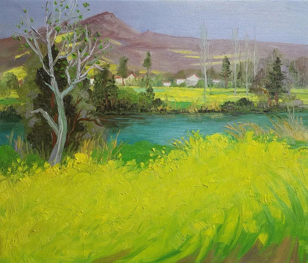 △常燕《春涌》