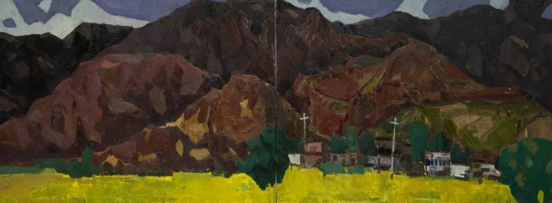 △赵云昀《陇南早春》