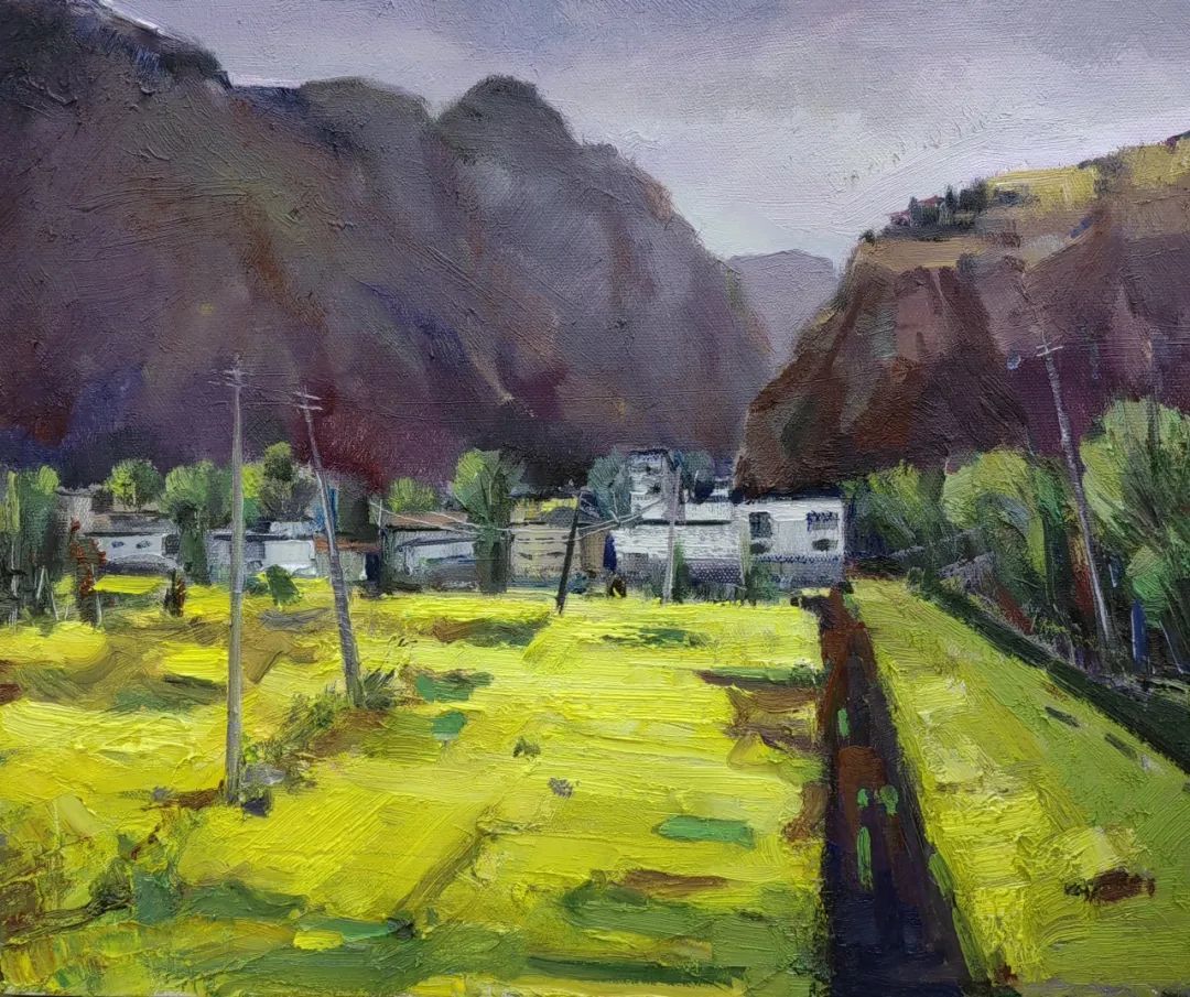 △张琦《陇南春早》