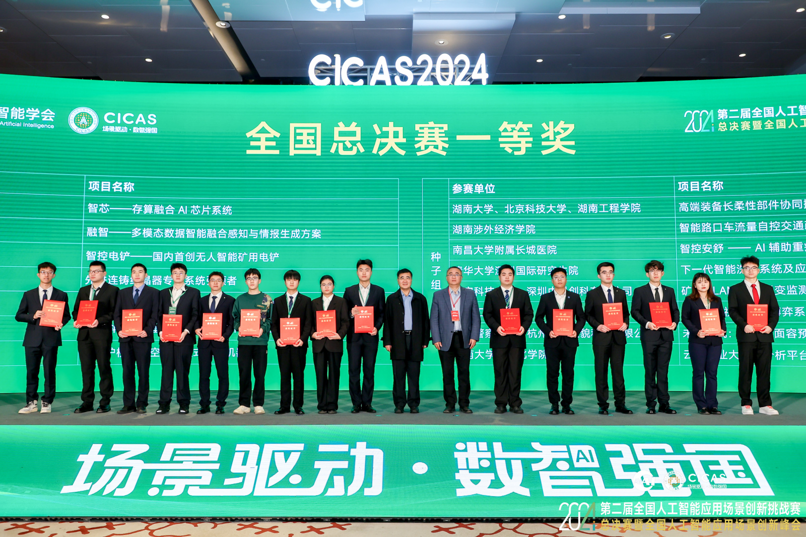 13个创新项目获得特等奖!2024第二届全国人工智能应用场景创新挑战赛总决赛收官