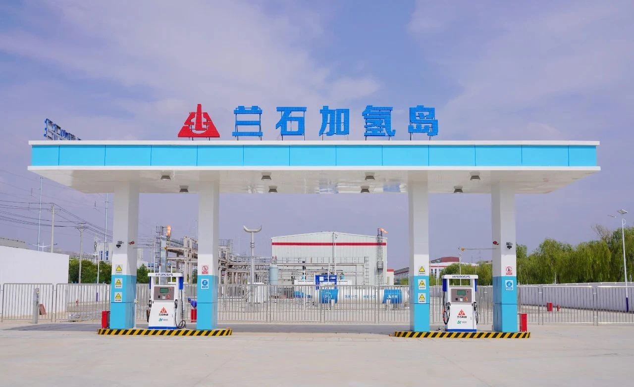 兰石集团绿氢制储输加用一体化示范项目　兰石集团供图