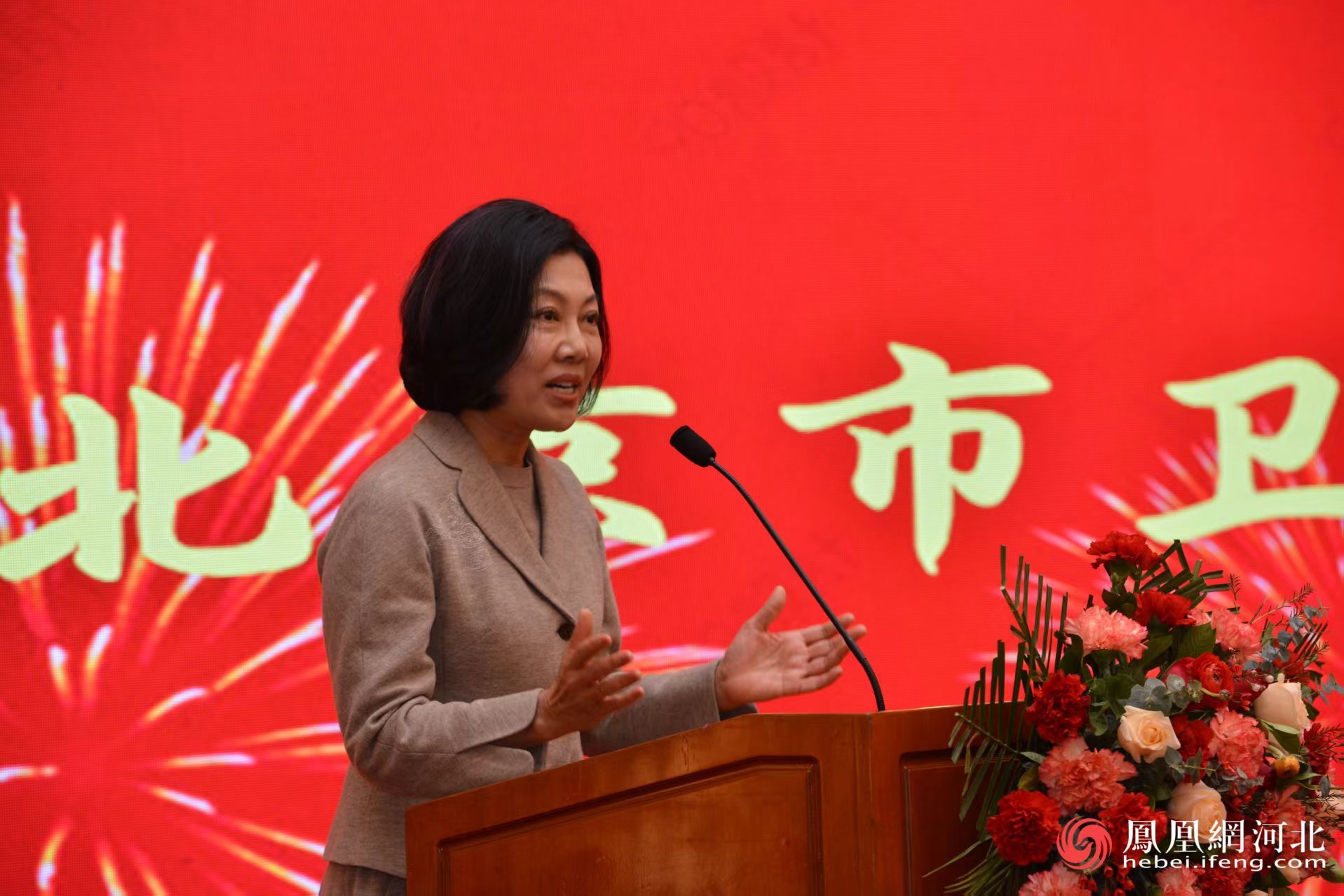 北京市卫生健康委一级巡视员王小娥致辞