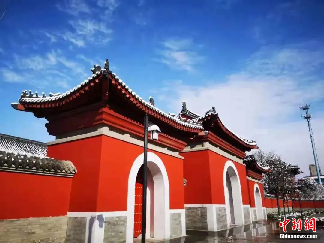 保定望都的尧母文化园。保定文旅供图