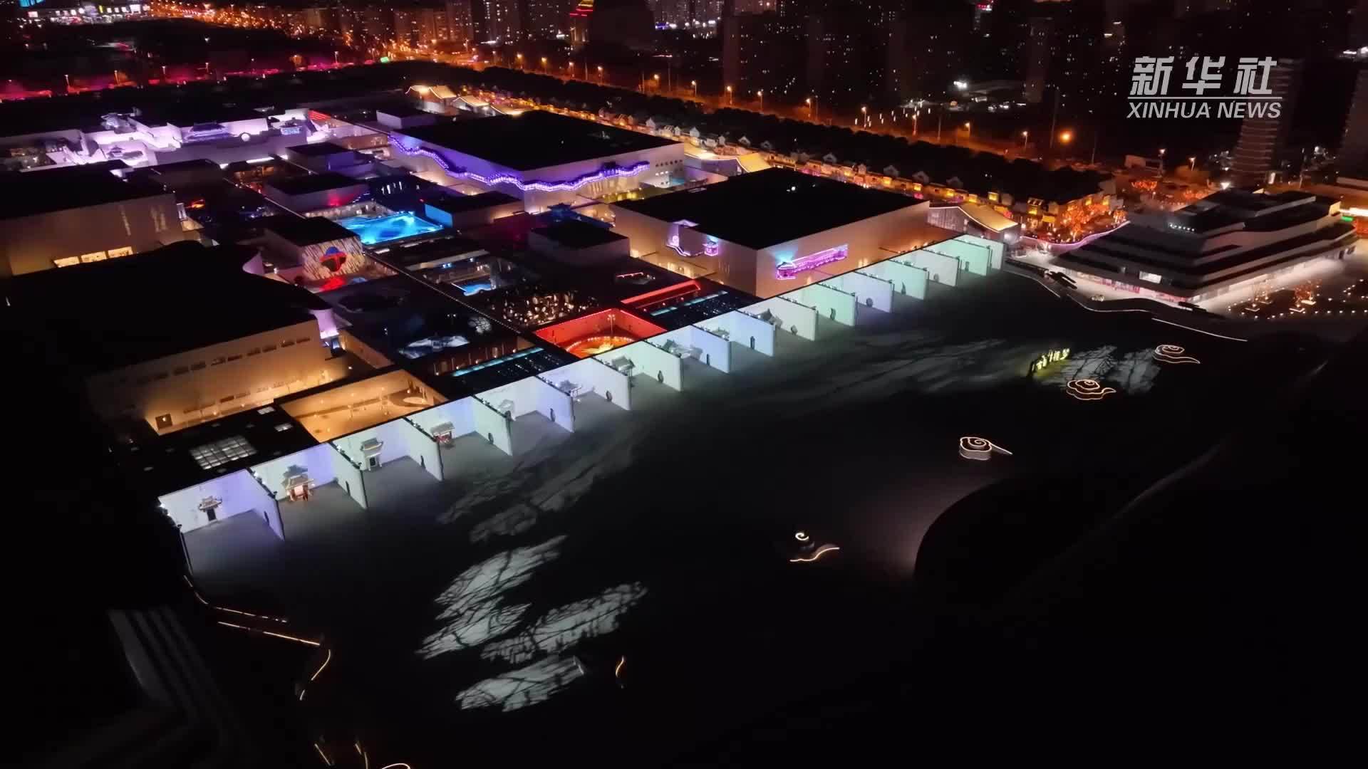 河北廊坊：明灯祈福共庆中国年