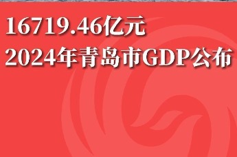 16719.46亿元 2024年青岛市GDP公布