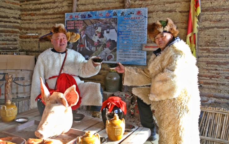 舒兰二合雪乡:冬日里的梦幻仙境