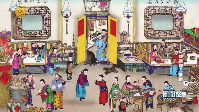 有着400多年历史的杨柳青年画，是中国北方重要的春节文化符号