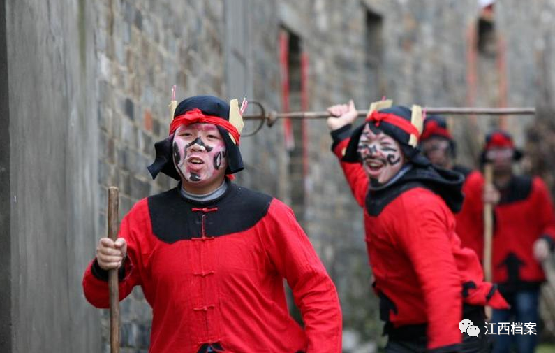 九江驱傩仪式“赶野猫”