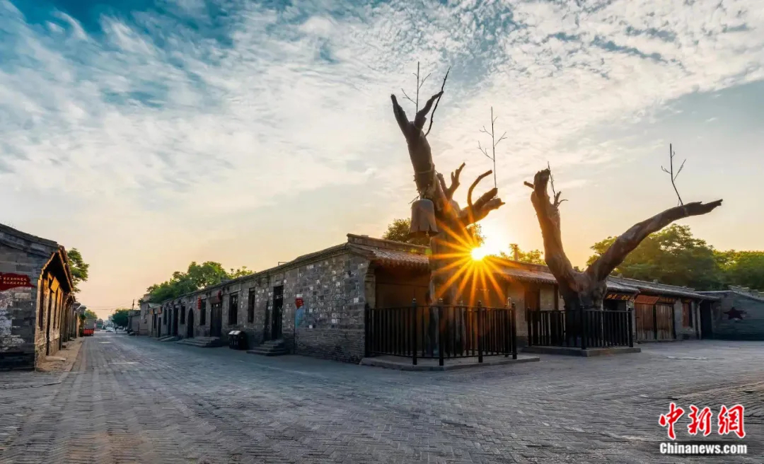 冉庄地道战遗址。保定文旅供图