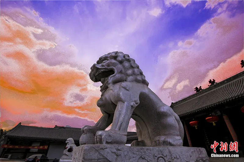 直隶总督署“睡狮梦醒”。韩钦 摄