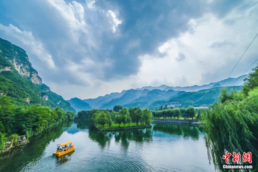 野三坡鱼谷洞景区。尼玛次仁 摄
