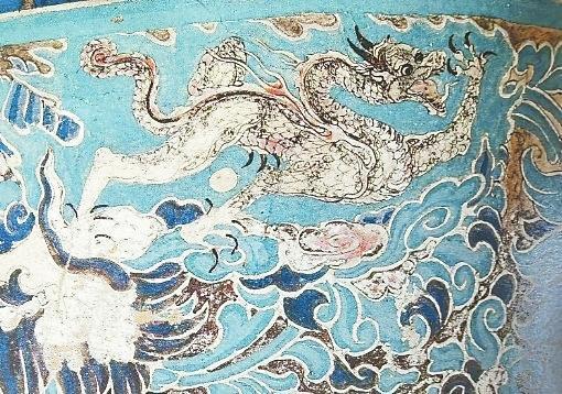 龙　榆林窟第10窟　西夏