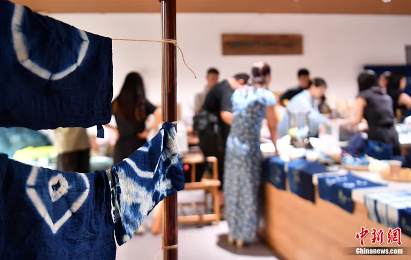 高阳县棉花图纺织博物馆体验区。韩冰 摄