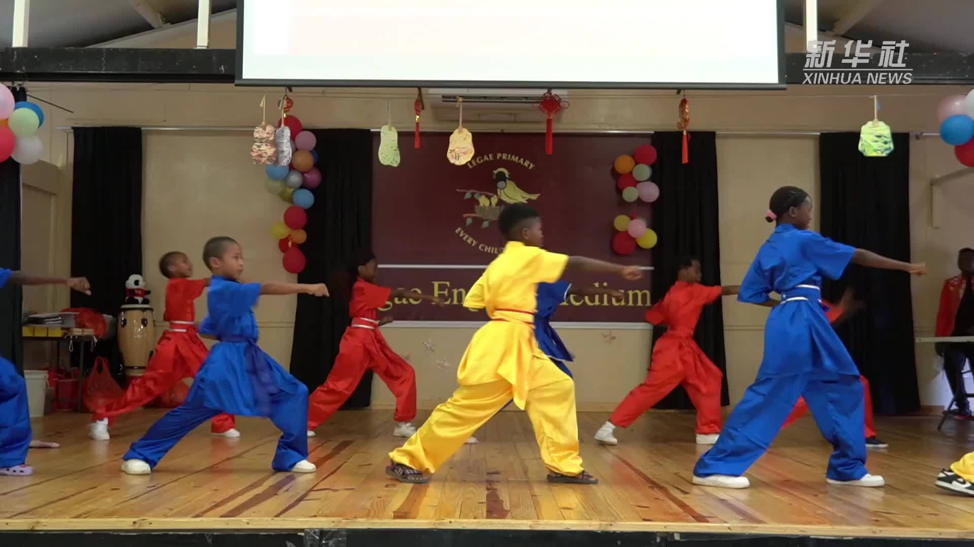 文化中国行｜“中国新年进校园”走进博茨瓦纳小学