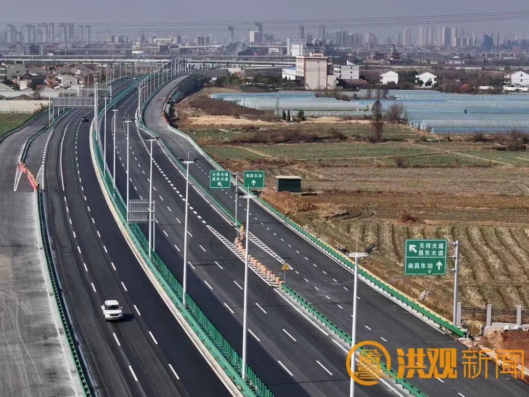 南昌洪腾高速正式通车