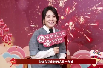 【凤凰网娱乐年夜FUN】闫妮做客凤凰网娱乐蛇年春晚专访间