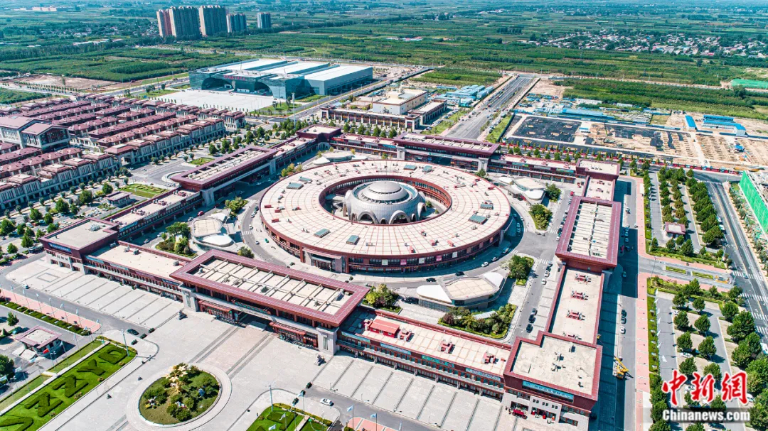 安国数字中药都。保定文旅供图