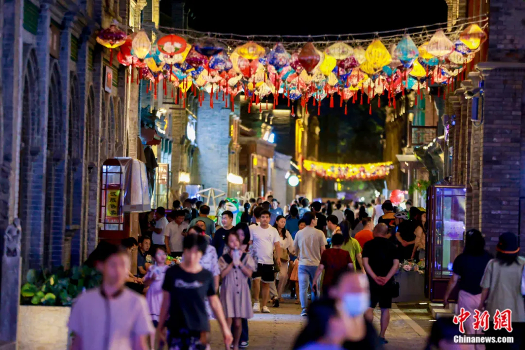 保定西大街。保定文旅供图