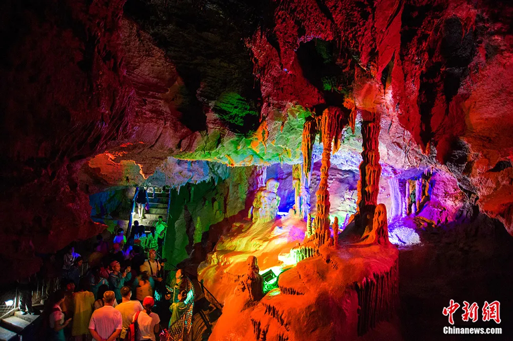 野三坡鱼谷洞。谷亮 摄