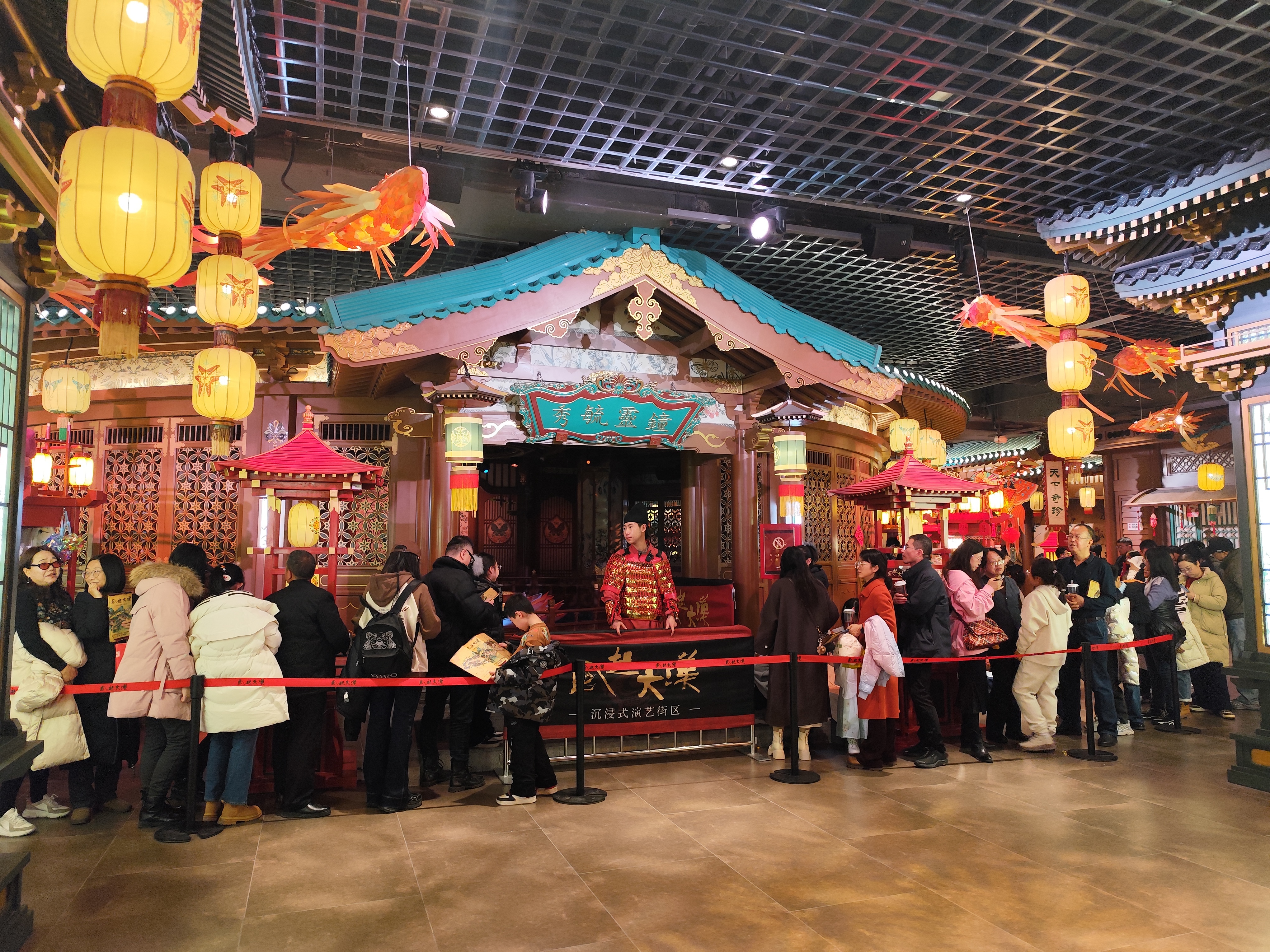 《风起大汉》沉浸式演艺街区